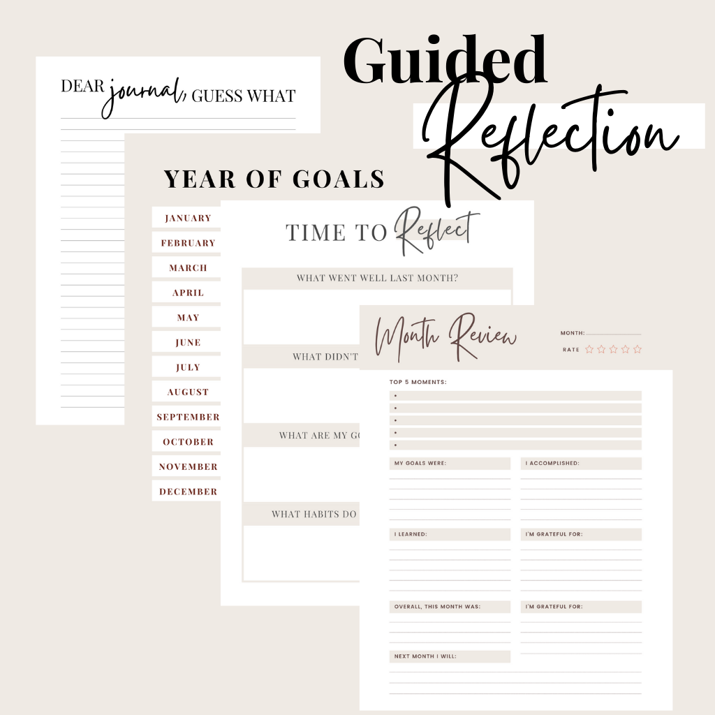 Monthly Reset Planner