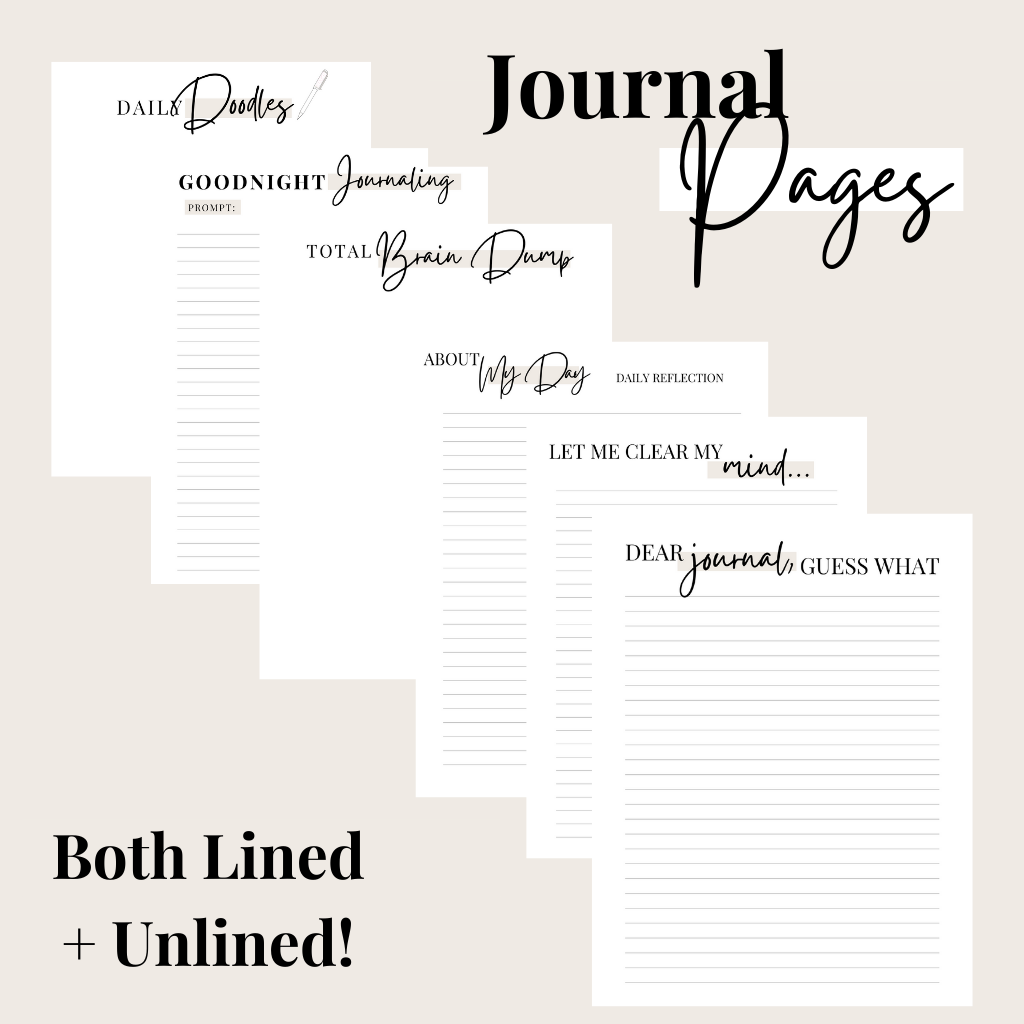 Daily Reflection Journal