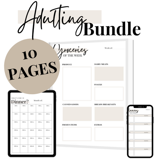 Adulting Bundle